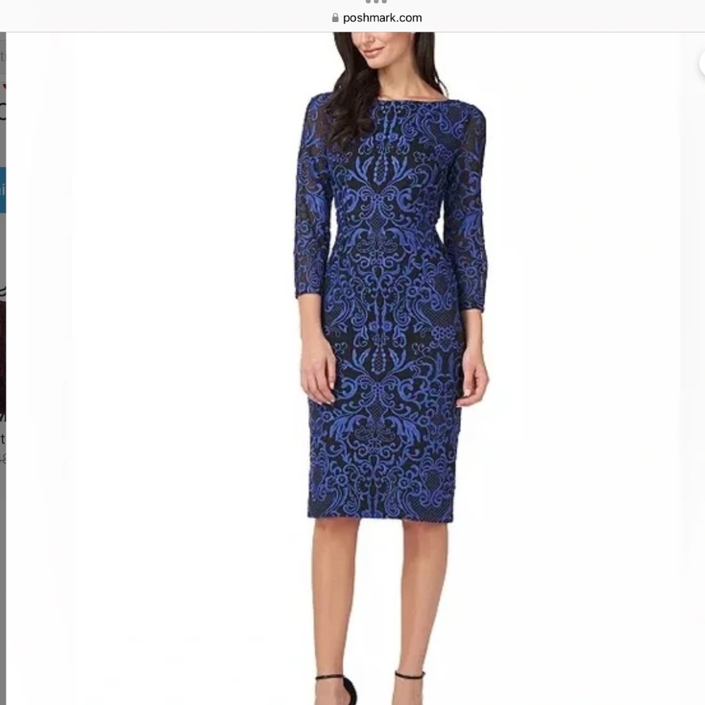 JS Collection embroidered dress